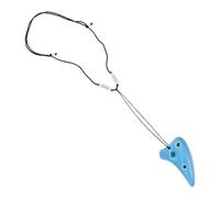 OFFSCH 6 Hole Blue Dolomite Mini Ocarina Musical Instrument for Boys and Girls Birthday Beginner Performance