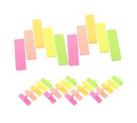 OFFSCH 600pcs Colored Sticky Index Tabs Writable Page Markers for Annotating Books and Organizing Notebooks Portable Small Adhesive Notes for School Subjects and Study Planning
