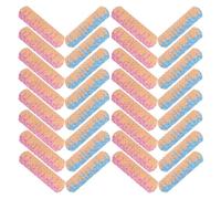 OFFSCH 60pcs Cartoon Ice Cream Adhesive Bandages Soft Breathable Non-Woven Fabric Strips for Comfortable Flexible Protection Cute Waterproof Plasters for School and Travel