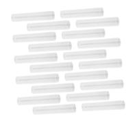 OFFSCH 60pcs Transparent Pencil Tip Protector Caps Clear Plastic Pen Extenders for Pencils Holder Covers for Artists Students Bulk Stationery Supplies