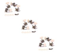 OFFSCH 6pairs Ukulele Tuning Pegs Machine Heads for Ukulele Classical Guitar Replacement Rl Design for Music Practice and Performance