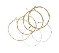 OFFSCH 6pcs Acoustic Guitar Strings Bronze Folk Guitar Strings Set Rust-resistant Music Wire and Practical Musical Instrument Parts