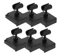 OFFSCH 6pcs Adjustable Microphone Stand Clamp with Sturdy Base Multipurpose Table Mount for Home Studio and Stage Use Easy to Install Desk Mic Holder