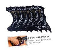 OFFSCH 6pcs Hummingbird Pattern Pickguard Stickers for Guitars Self-adhesive Scratch Shield for Right-handed Players
