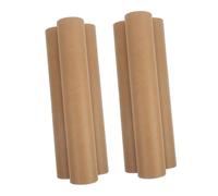 OFFSCH 6pcs Kraft Cardboard Tubes Brown Paper Rolls for DIY Crafts Sturdy Multipurpose Kraft Paper Tubes for Home Art Projects Scrapbooking Drawing and Packaging