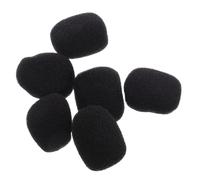 OFFSCH 6pcs Lavalier Windscreen Covers for Mini Wireless Lapel Microphone Noise Reduction and Wind Protection for Podcasting and Live Performances Durable and Portable Design