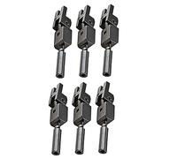OFFSCH 6pcs Metal Guitar Bridge Spring Screws for Electric Guitar Six-string Saddle Bridge for Precise Height and Pitch Adjustments for