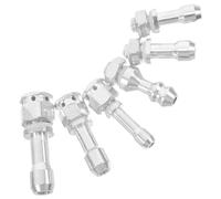 OFFSCH 6pcs Pressure Cooker Vent Pipe Replacement Aluminum Alloy Explosionproof Safety Valves for Accurate Venting and Robust Performance Easy Installation Pressure Cooker Spare Parts