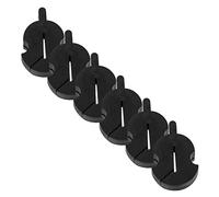 OFFSCH 6pcs Professional Violin Rubber Mutes Violin Silencers for Practice Silent