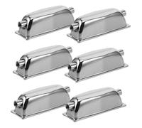 OFFSCH 6pcs Snare Drum Metal Lug Set Double End Drum Lug Connectors for Secure Setup