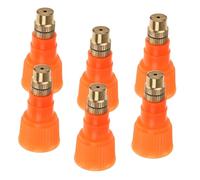 OFFSCH 6pcs Spray Kettle Nozzle Caps Replacement for Bottles Easy Install Spray Bottle Parts with Even Watering Function for Gardening and Plant Care