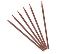 OFFSCH 6Pcs Traditional Chinese Calligraphy Brush Pens Smooth Writing Hair Resistant Tips Suitable for Beginners and Professionals Portable Painting Accessory for Lettering and Drawing