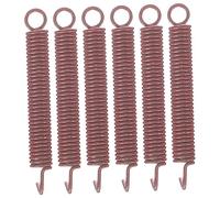 OFFSCH 6pcs Tremolo Springs for Electric Guitar Durable Replacement Parts Lightweight and Portable Easy to Install for Tremolo Bridge Tension for Learning and Performance