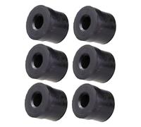OFFSCH 6pcs Trombone Water Key Accessories Slide Rubber Bumpers Cushion End Covers for Brass Instrument Repair Tools