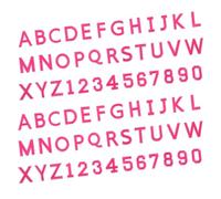 OFFSCH 72pcs Iron Alphabet and Patches A-z Embroidered Applique for DIY Clothes Bags Hats Socks Jeans Versatile Iron Letters for Customizing and Repairing Garments