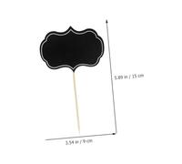 OFFSCH 80pcs Writable Chalkboard Food Markers for Buffet Party Cheese Labels Cake Picks for Home Bakery Dessert Shop Food Signs and Price Tags