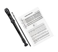 OFFSCH 8hole Beginner Flute Recorder Cleaning Stick Musical Instrument for Classroom Stage Band Practice