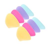 OFFSCH 8pcs Flute Thumb Rest Cushion Silicone Finger Protectors for Comfortable Playing for Flute Players Multi Design Each Yellow Purple