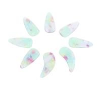 OFFSCH 8pcs Guzheng Finger Picks Fake Nails for Practice String Instrument Accessories Sturdy and Material Ergonomic Curve Design