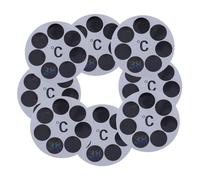 OFFSCH 8pcs LCD Bath Temperature Stickers for Boy Girl Accurate Bath Thermometer Labels for Essential Safety Bathing Accessory Versatile Use Bathtubs Sinks and More