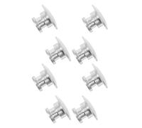 OFFSCH 8pcs Plastic Hard Hat Suspension Clip Advanced Nonslip Teeth and Widened Thickened Design, Construction Helmet Liner Buckles for Secure Fitment and Reduced Discomfort on Ears