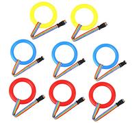 OFFSCH 8pcs Toddler Walking Safety Leashes Handle Child Leashes for Preschool and Kindergarten Outdoor Walking Wrist for Boys and Girls Anti-Lost Rope Random Color