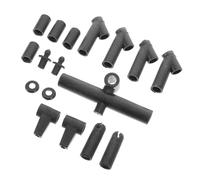 OFFSCH 9PCS Plastic Kite Frame Connector Kit for DIY Kite Building Stable and Easy Assembly Outdoor Accessories for Adults Angled and Straight Three Way Parts for Enhanced Flight and