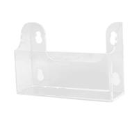 OFFSCH Acrylic Fridge Rack Hanging Storage Suction Cup Shelf for Bottles Drinks Can Seasoning Bathroom Shower