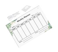 OFFSCH Acrylic Hanging Memo Board with Lanyard Multi-Function Reusable Message and Writing Board for Home Office Note Taking and Weekly Planning