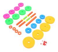 OFFSCH Adjustable Dumbbell Weight Set for Barbell with Detachable Water-Fill Design, Small Exercise Weights for Kindergarten Fitness and Arm Training