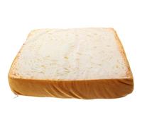 OFFSCH Adorable Toast Shape Pet Cushion Detachable Plush Cat Sleeping Mat Soft Bread Slice Seat Pad for Dogs Cats Indoor Outdoor Use