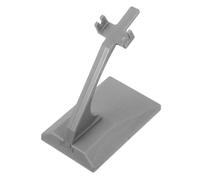 OFFSCH Aircraft Model Stand Plastic Display Holder for Model Planes with Nonslip Base Easy Assembly Protective Surface Base Stable Support for Action Figures