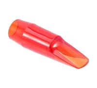 OFFSCH Alto Saxophone Replacement Head Red Plastic Saxophone Mouthpiece Crystal Sax Flute Head for Musical Instruments and Wind Accessories