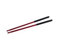 OFFSCH Aluminium Alloy Anti-rust Drumsticks Dark Red Drum Stick for Drummer Practice and Drum Pad Exercises W122
