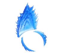 OFFSCH Anime Model Display Effects with Transparent Blue Dramatic Collection Enhancer for Action Figures and Dolls Unique Visual Impact Accessories for Collectors and Enthusiasts