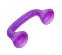 OFFSCH Auditory Feedback Toy Phone Handset for Kids and Toddlers, Purple Early Learning Speech Correction Tool, Classroom and Home Reading Practice Phone