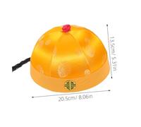 OFFSCH Authentic Song Dynasty Boys Emperor Hat Traditional Chinese Headpiece with Detailed Craftsmanship Cultural Inspiration and Versatile Use for Costume Drama Role Play and Themed