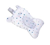 OFFSCH Baby Bath Support Cushion Pad for Newborn and Infant with Strong Buoyancy and Comfortable Foam Material, for Bath Times, White Plastic Baby Bathtub Seat Cushion