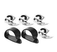 OFFSCH Banjo Finger Picks Plastic Thumb Picks Comfortable Fit for Beginner Guitarists Efficient Quick Wear Design for Fingerpicking and Acoustic Bass Performance