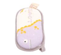 OFFSCH Bath Scrubber Soft Newborn Sponge with Anti-Drop Strap and Hanging Rope Gentle Bathing Sponge for Skin Care Easy to Use for Mums and Boy Girl Random Color