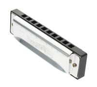 OFFSCH Beginner Harmonica for Children 10 Holes and 20 Tones, Lightweight Abs and Metal Musical Instrument Toy, Stable Structural Design Suitable for Early Music Education and Birthday