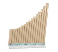 OFFSCH Beginner Pan Flute ABS Resin 16-Tube Musical Instrument Lightweight for Musical Education