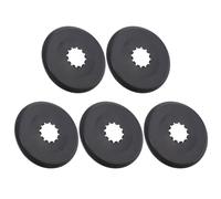 OFFSCH Bike Sprocket Guard Cover 5pcs Black for Mountain and Road Bikes