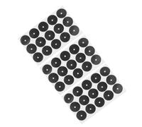 OFFSCH Black Billiard Dot Stickers Round Shape 3 Sheets Woven Cloth Material Not Easy to Break or Fall for Pool Table Marking for Snooker and Billiards Tables