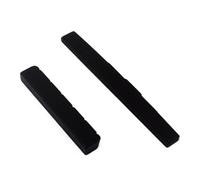 OFFSCH Black Ebony Guitar Bridge Nut and Saddle for 6 String Acoustic and Classical Guitar Replacement Spare Parts with Standard Intonation and Performance