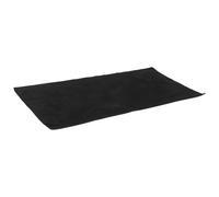 OFFSCH Black Rectangle Table Protector Pad Multipurpose Decorative Cover for Dining Bedroom Living Stain-Resistant Dressing Table Cloth