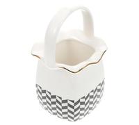 OFFSCH Ceramic Chopsticks Bucket Utensil Holder Kitchen Countertop Organizer Square Chopstick Storage Jar Practical Kitchenware for Home Dining