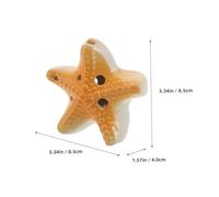 OFFSCH Ceramic Ocarina C Key Six Hole Star Design Musical Instrument for Students Lightweight Ancient Chinese Flute for Music Education and Group Activities