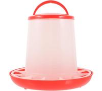 OFFSCH Chick Feeder Poultry Feeder with Lid 3kg Capacity Thick Integrated Design for Chicken Feeding Farm Use Automatic Feed Trough for Backyard and Commercial Poultry