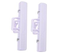 OFFSCH Choice Convenient to Use Music Sheet Clips 2 Pcs Purple with Abs Plastic and Spring Steel Material for Fixing Music Pages for Piano and Guitar Players